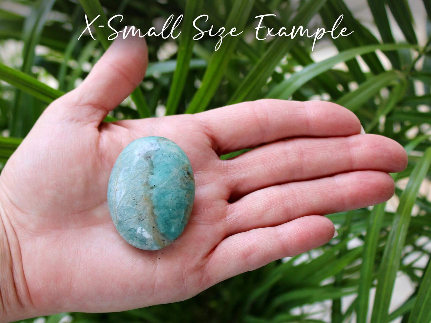 Amazonite Palm Stones